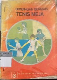 Image of Bimbingan bermain tenis meja