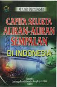 Image of Capita selekta aliran-aliran sempalan di Indonesia