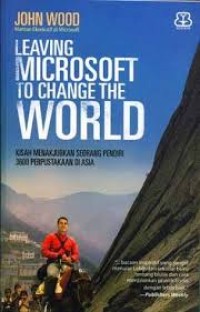 Image of Leaving microsoft to change the world