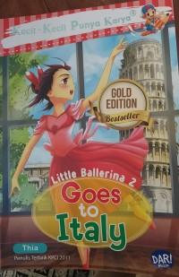 Image of Little ballerina 2 goes to Italy : gold edition bestseller